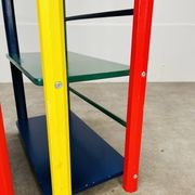 Pair of pencil-style shelves by Pierre Sala for children.