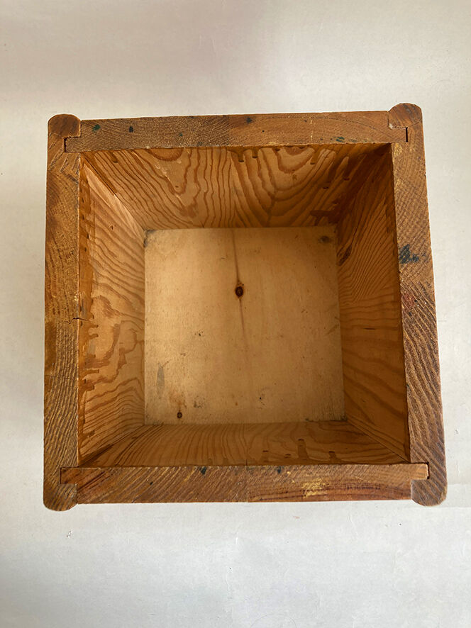 Wooden box regain vintage 1970