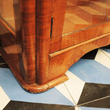 Old art deco 2-door showcase