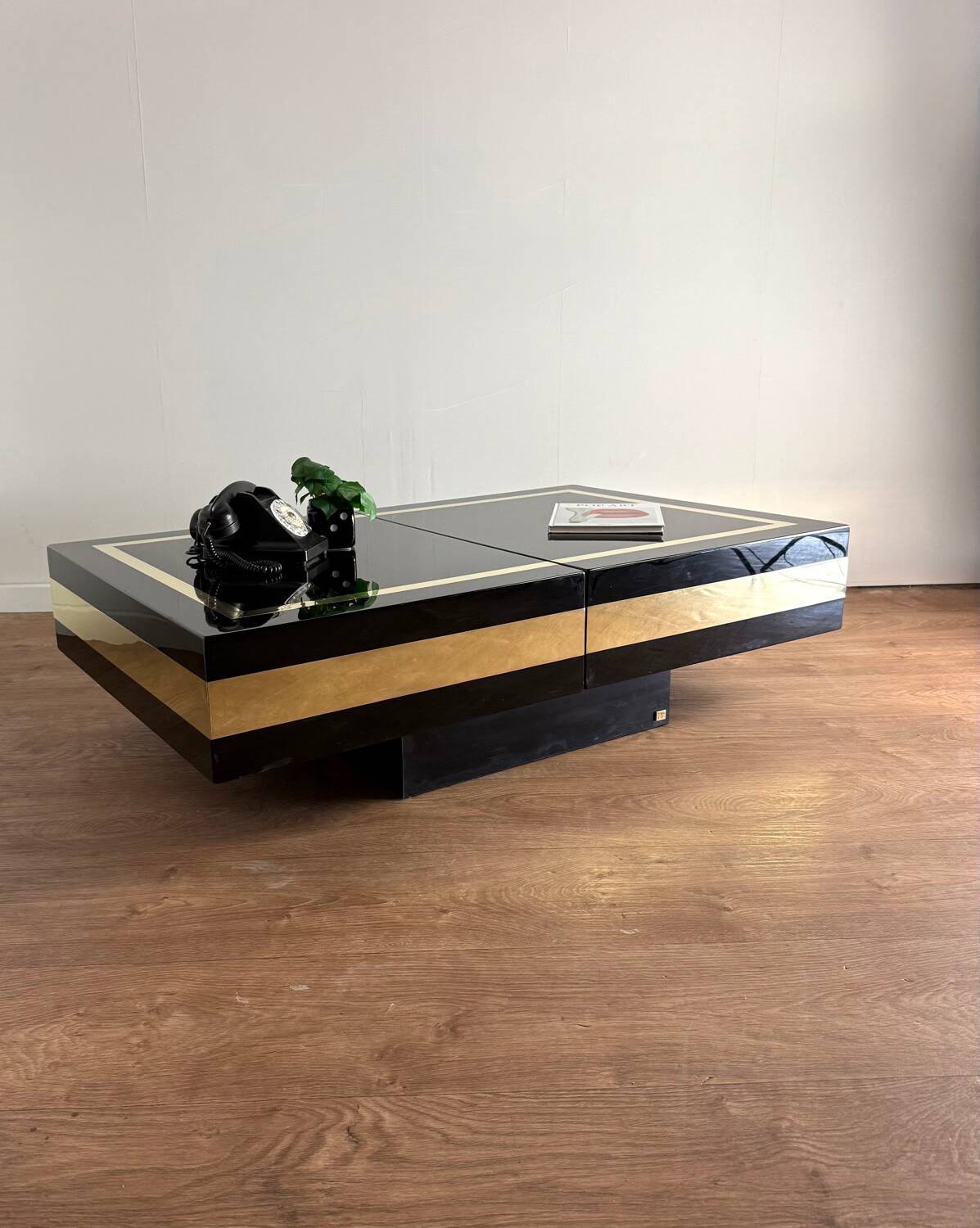 J.C. Mahey bar coffee table – 1970s