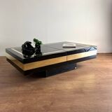 J.C. Mahey bar coffee table – 1970s