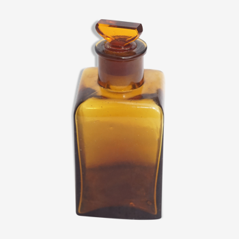 Amber Apothecary Bottle