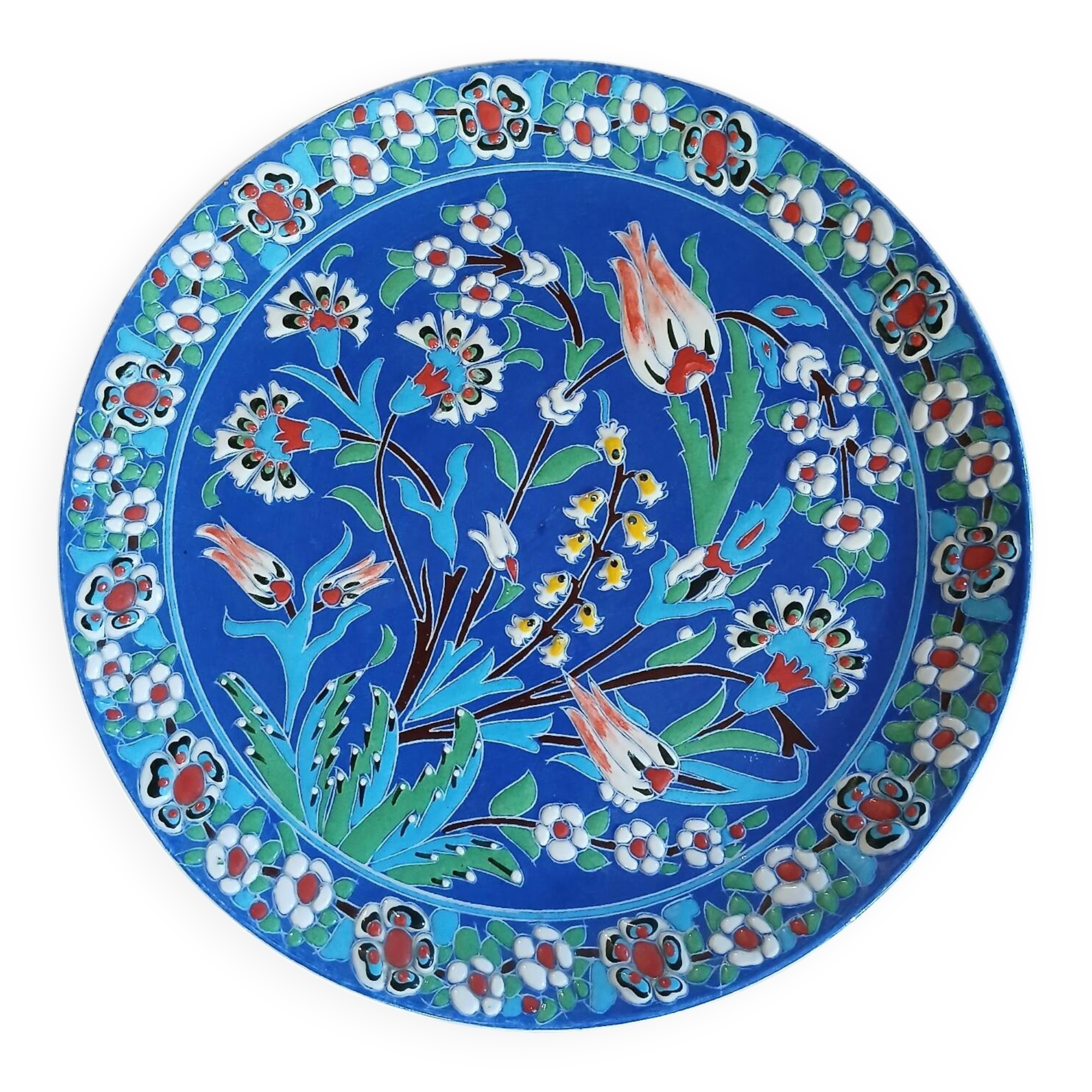 Plat décoratif de Kutahya