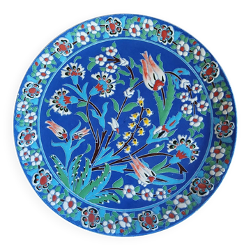 Plat décoratif de Kutahya