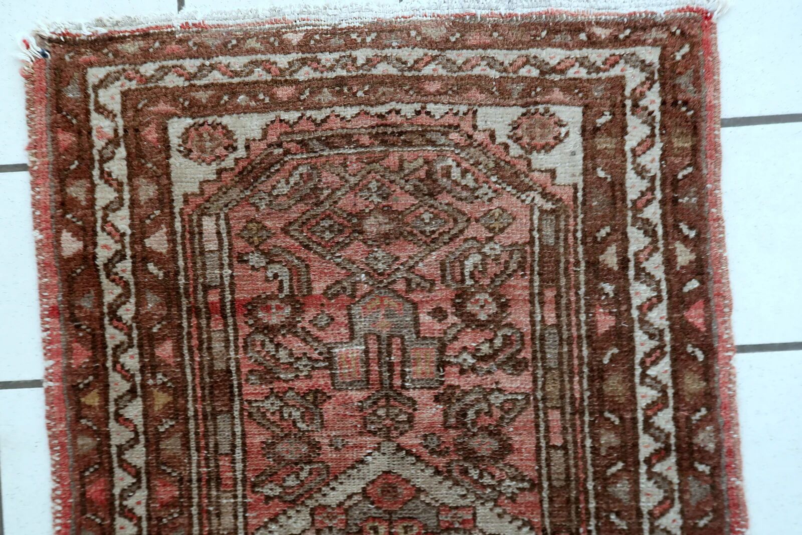 Vintage 1940s Persian Hamadan rug (62cm x 96cm) - 1C1249