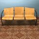 Wooden and metal bench 80s