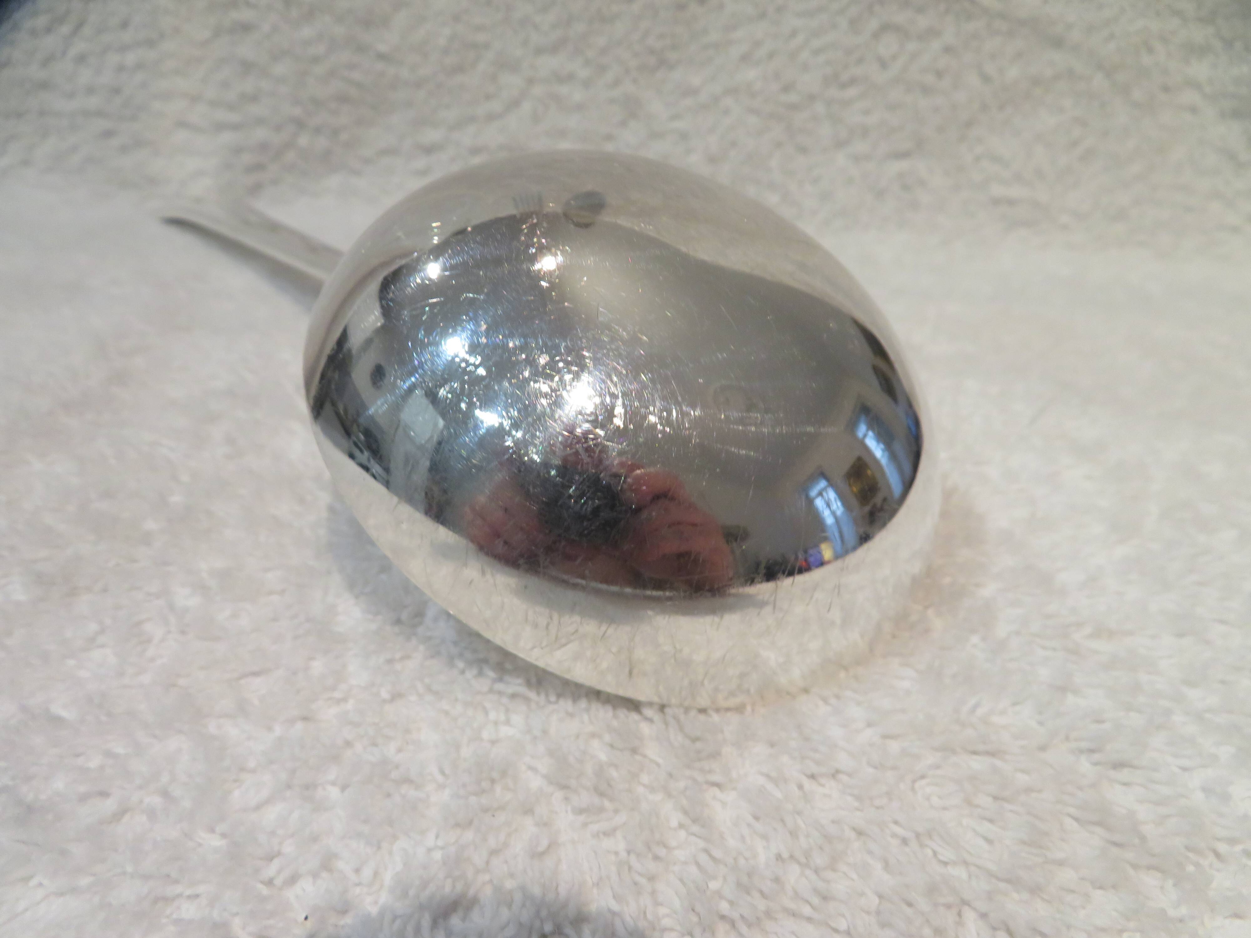 Christofle Concorde silver plated soup ladle, 28.7cm