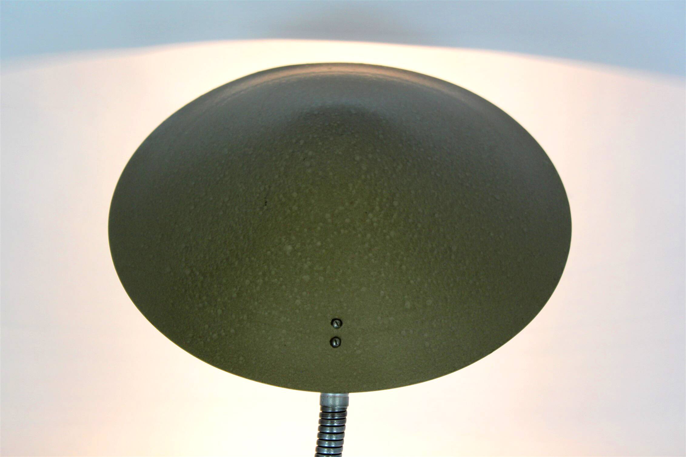 Large Industrial Table Lamp, 1940s