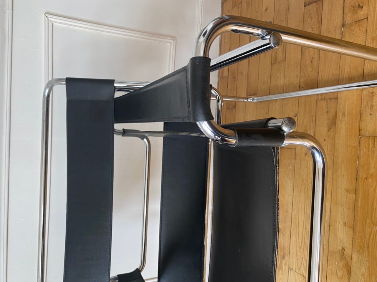 Wassily armchair by Marcel Breuer Habitat 1980 edition