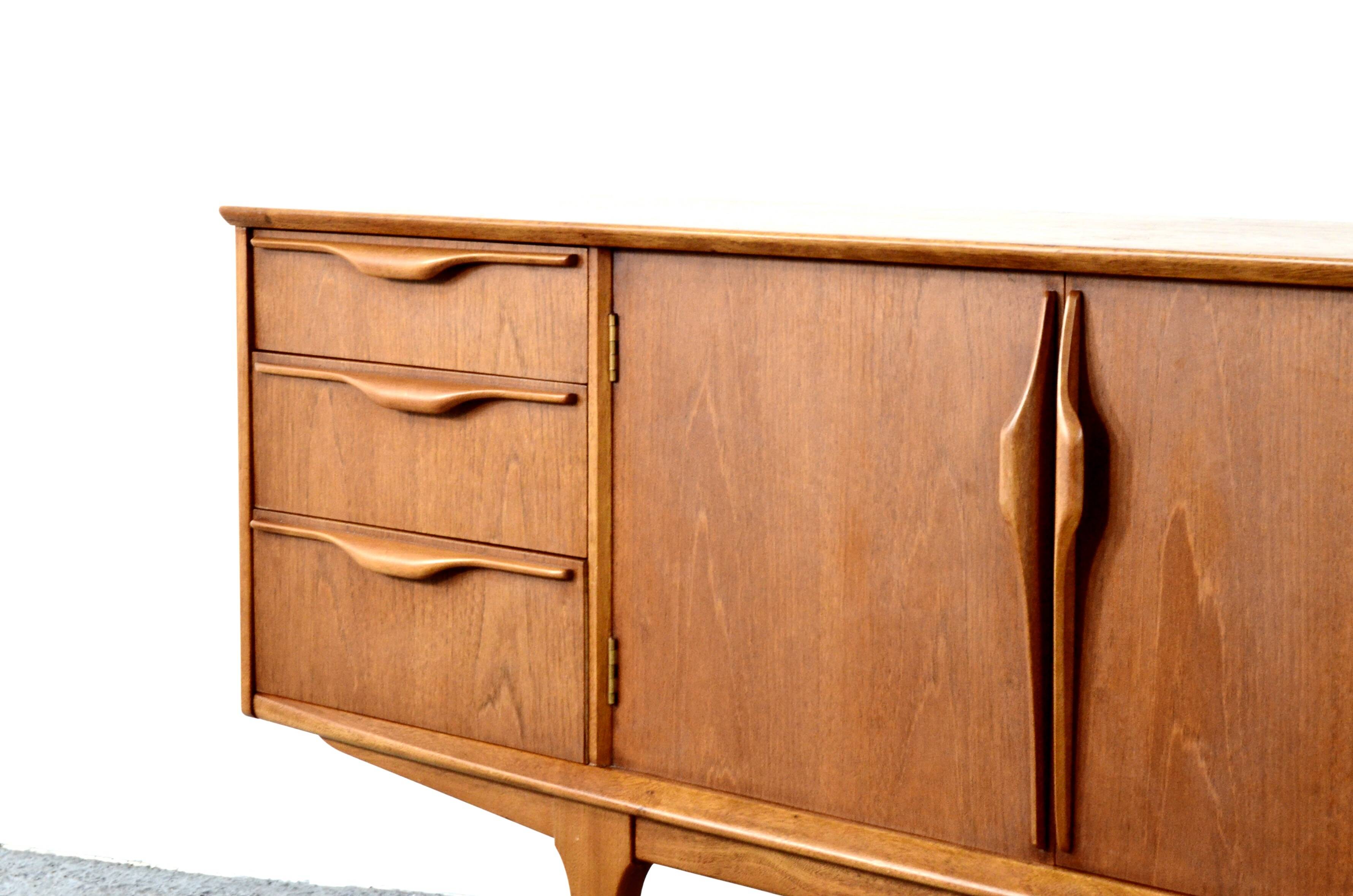Very Rare Vintage Midcentury Jentique Sideboard / Long John In Teak