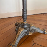 Marble top pedestal table