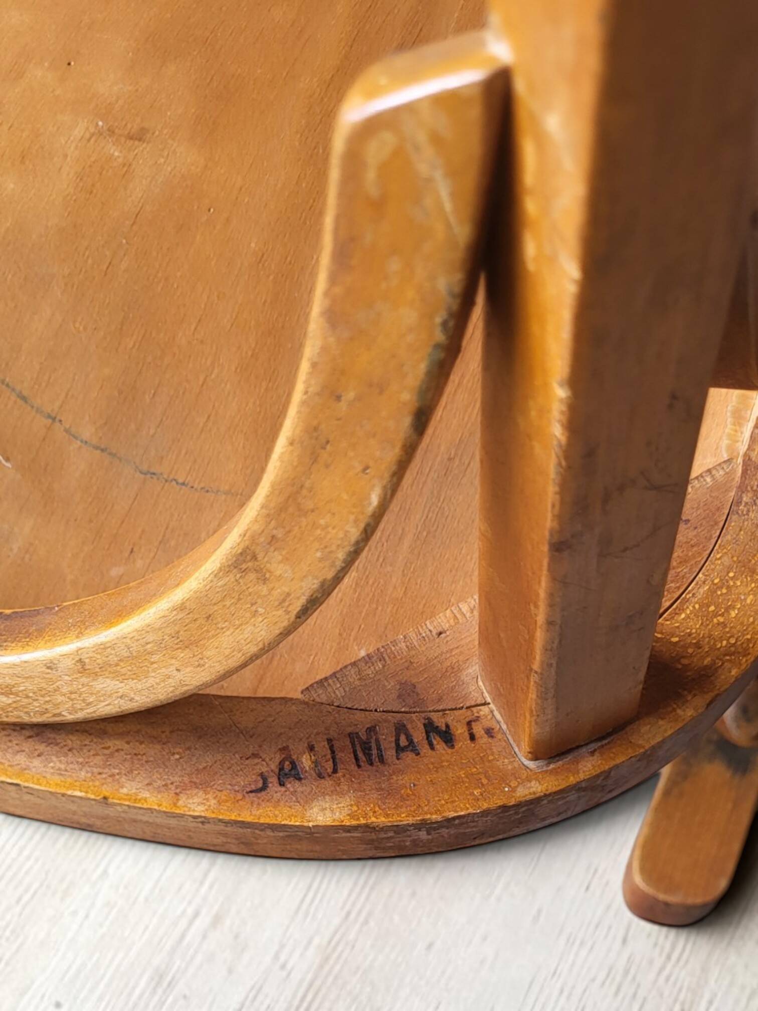 Fauteuil Baumann n° 21 1950's