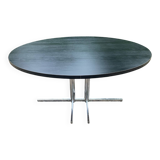 Tavo Belgium oval dining table, 1970s