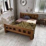 Maison Regain solid double bed 140 cm