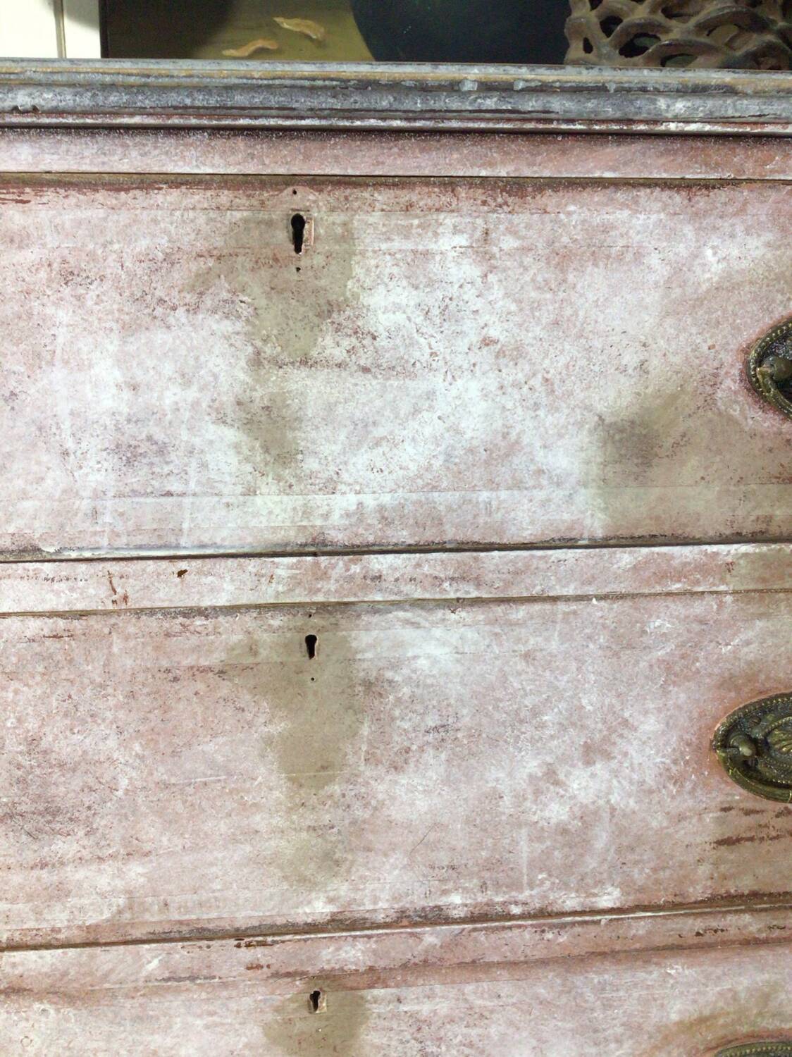 Early 20th century chest of drawers with old-fashioned patina