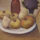 French painting oil on panel Still Life signed J. Paillou
