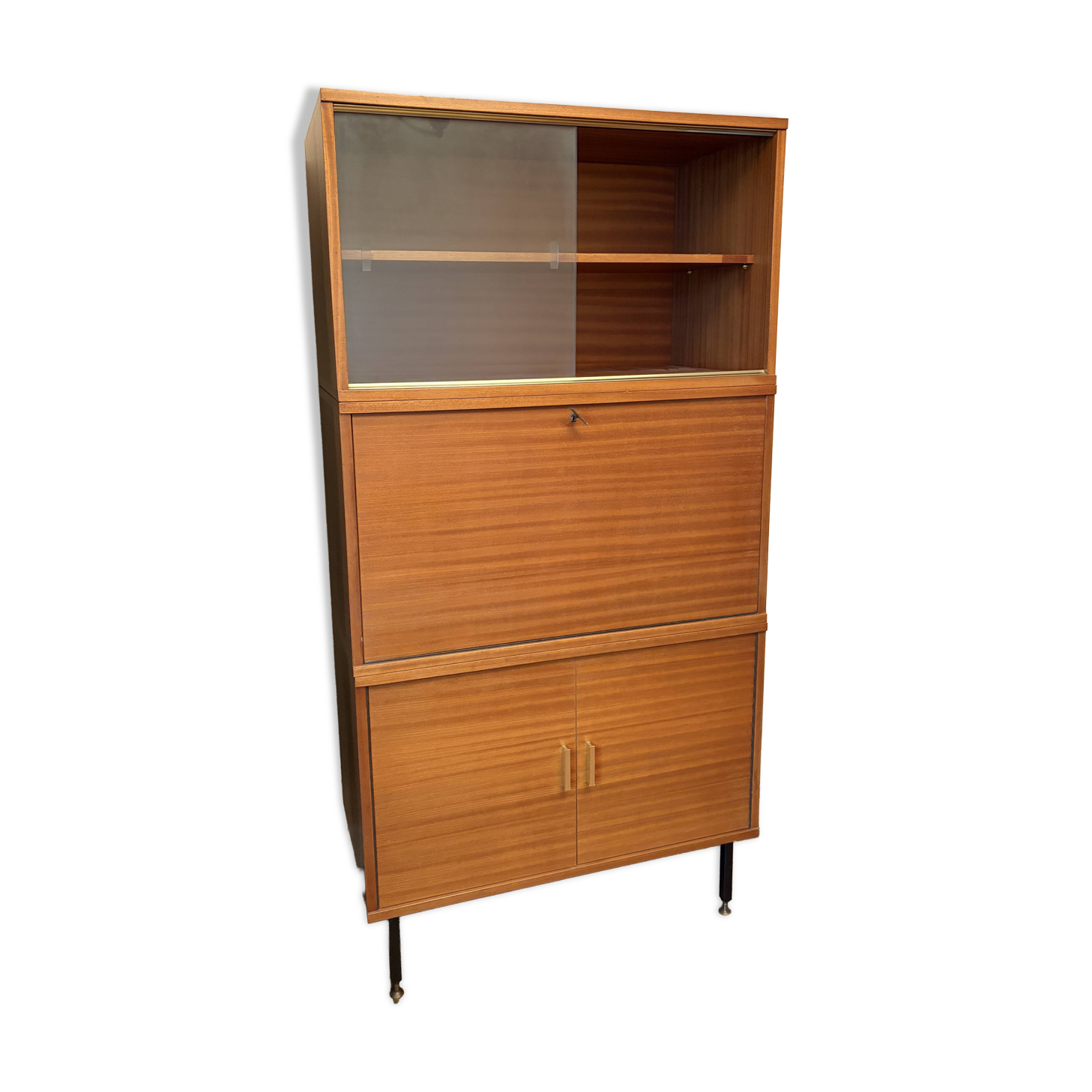 Vintage wooden secretary