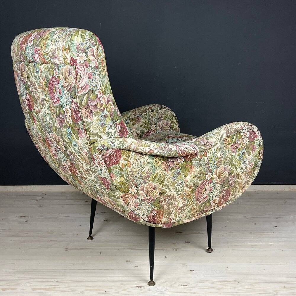 Mid-century modern Lady chair attributed to Marco Zanuso, Italy, 1960s.
