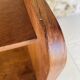 Oak storage unit, splayed legs circa 1950s