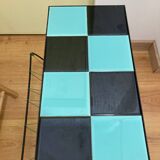 Scoubidou server 50s-60s turquoise