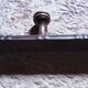 Vintage wooden wall coat rack