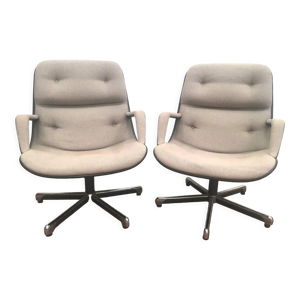 paire de fauteuil vintage