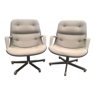 Pair of vintage armchairs of XX century direction