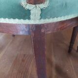 pair of 19th century Directoire armchairs with velvet seats