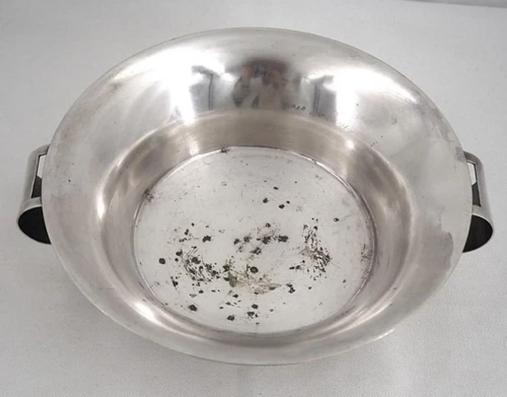 Christofle, Gallia, footed bowl, Art Deco, silver-plated, Fjerdingstad.