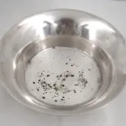 Christofle, Gallia, footed bowl, Art Deco, silver-plated, Fjerdingstad.