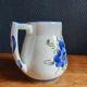 Vintage Ceramic Jug Hand-Painted, Flower Vase