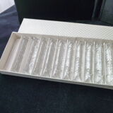 Box of 10 lead crystal knive holders