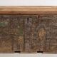 Antique olive green patinated chest (c.1920) #53