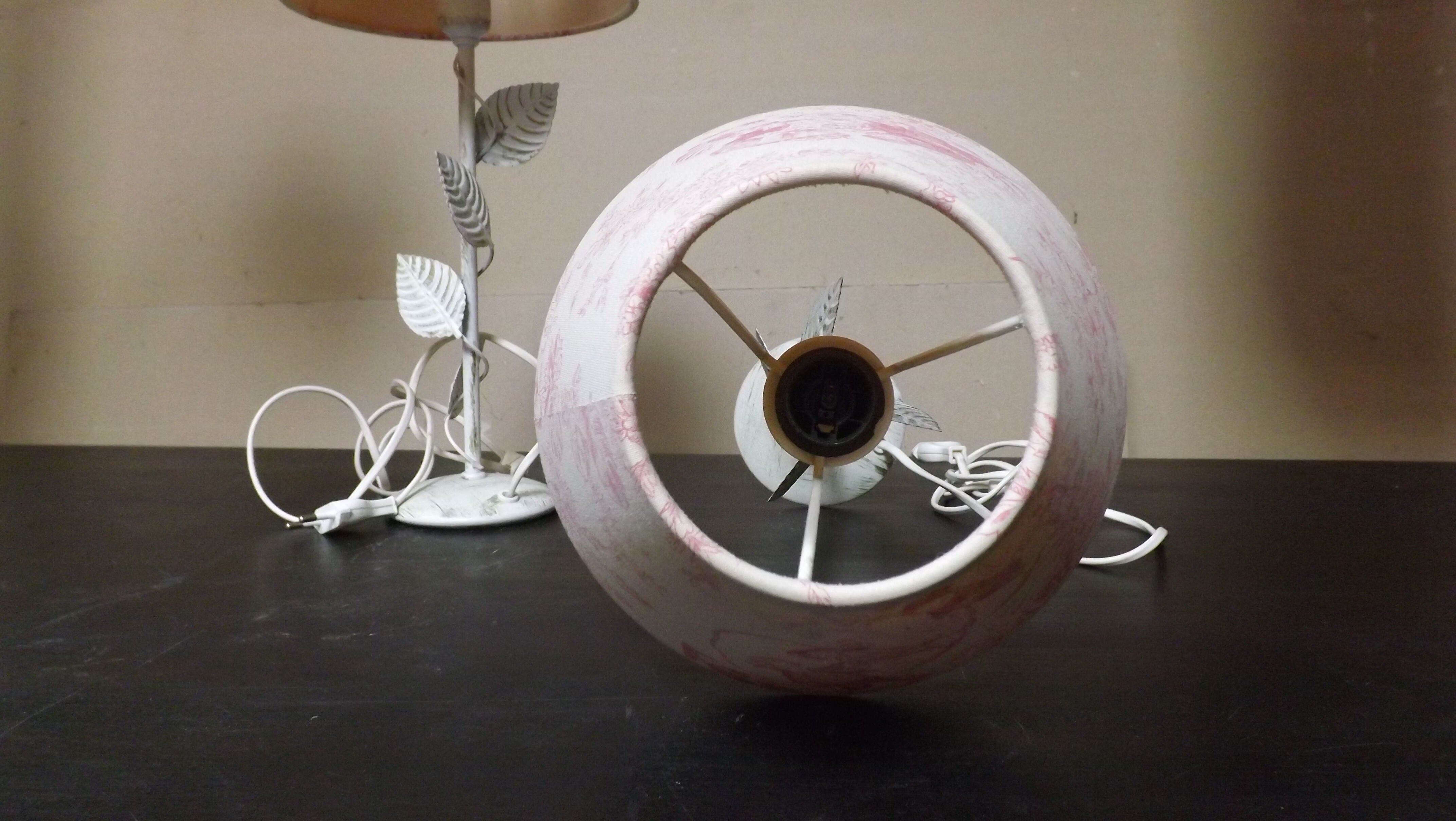 Pair of bedside lamps