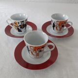 3 coffee cups maxim's paris collection