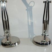 Pair of articulated lamps vintage 1980s industrial design