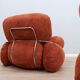 Pair of vintage armchairs by Adriano Piazzesi 1970s