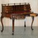 Demi-Lune Desk in Leather by Patrick Beakey Dublin circa 1850