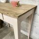 Petite table de ferme rénovée ou bureau