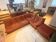 Togo set by Michel Ducaroy for Ligne Roset – 4 pieces in orange velvet.