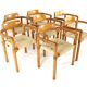 Ensemble de 7 chaises de salle à manger