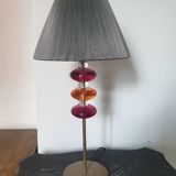 Modern lamp with decorative balls