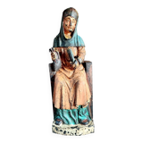 Religious sculpture, saint from the 17th century.