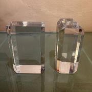 Serre-livres ritts, astrolite lucite, 1970s