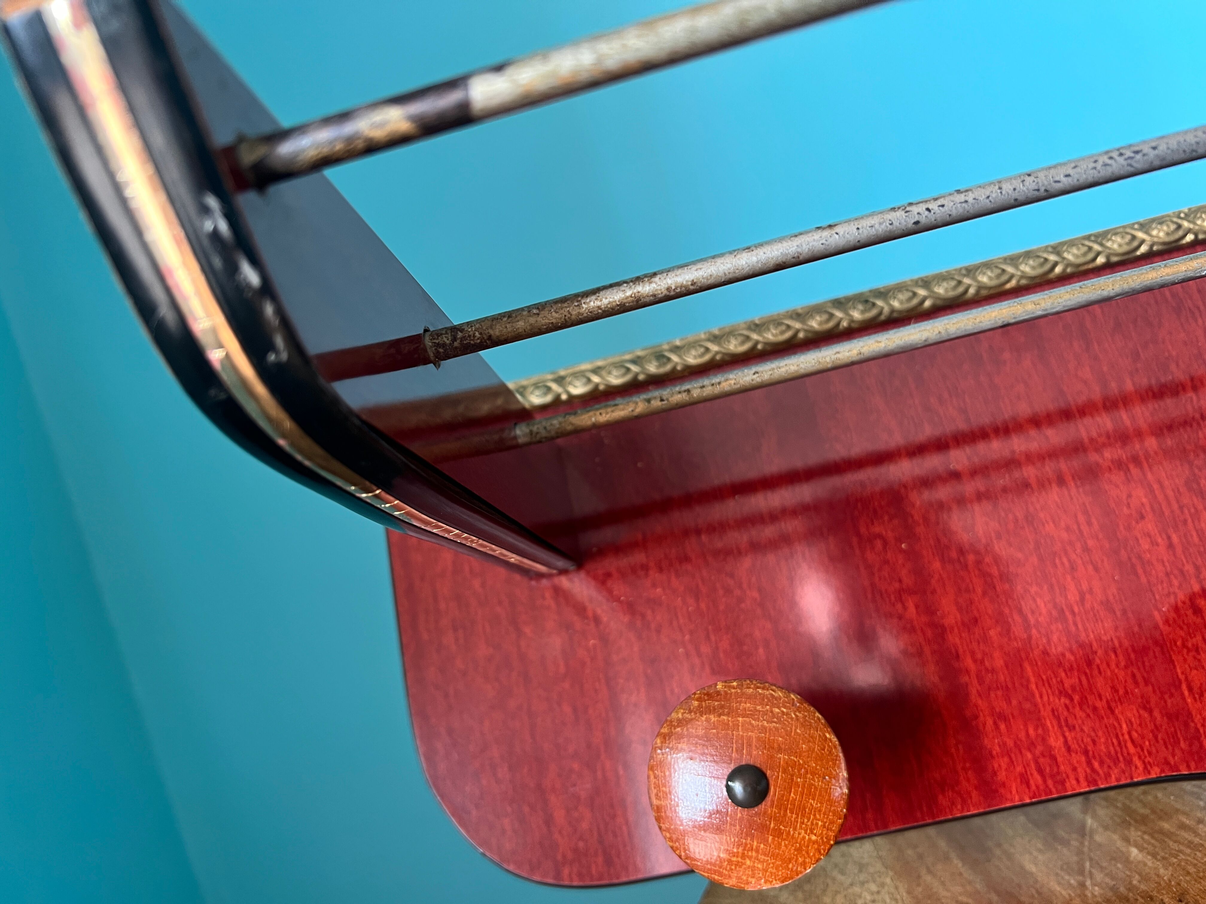 Coat rack vintage with repisa 60s-70s