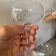 Assortiment de 6 coupes à champagne