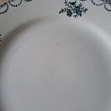 Suite de 6 assiettes plates