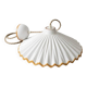 Pleated ceramic suspension