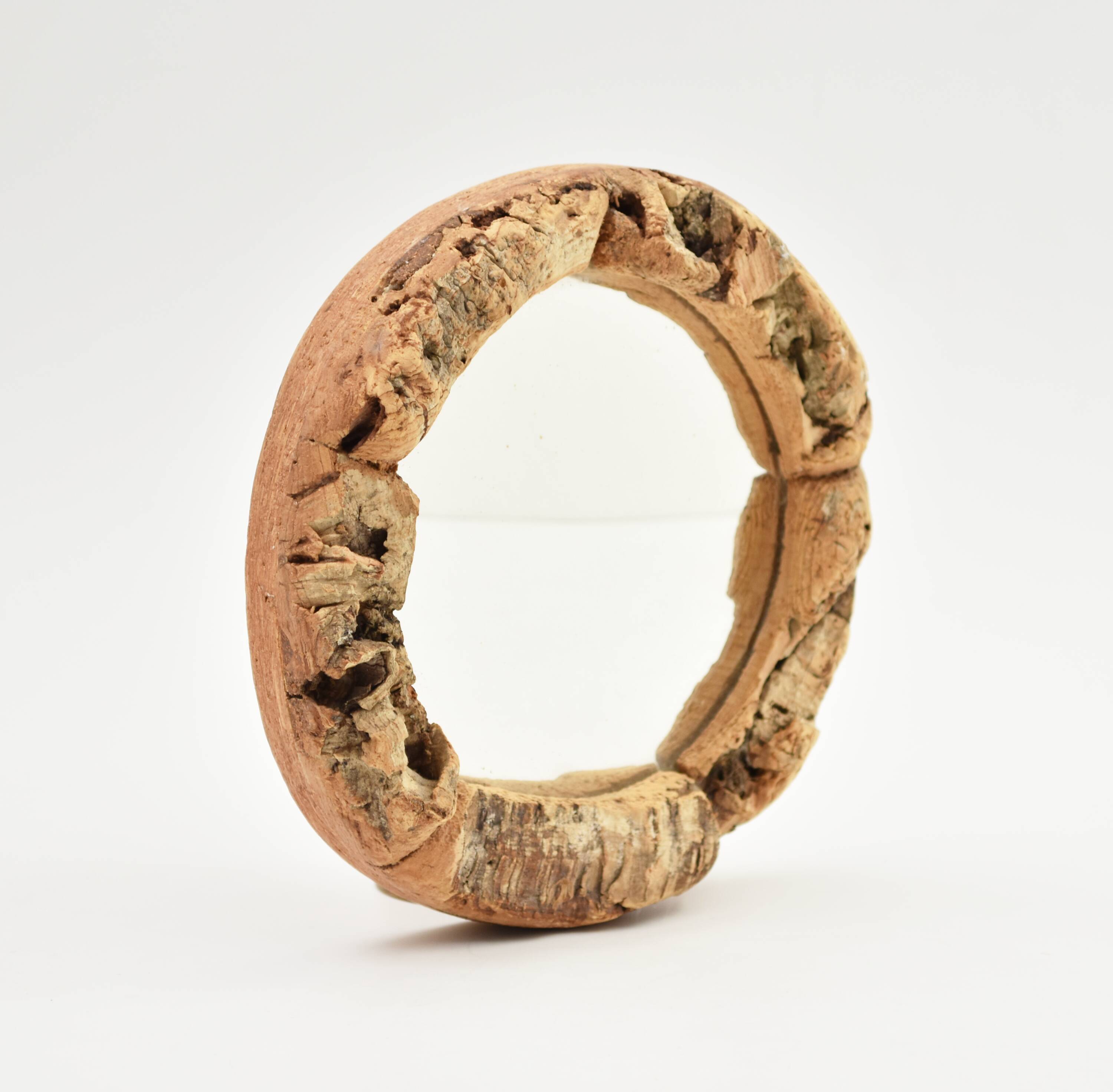 Cork mirror 1970 - 16x16cm