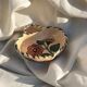 Vintage aperitif dish for olives